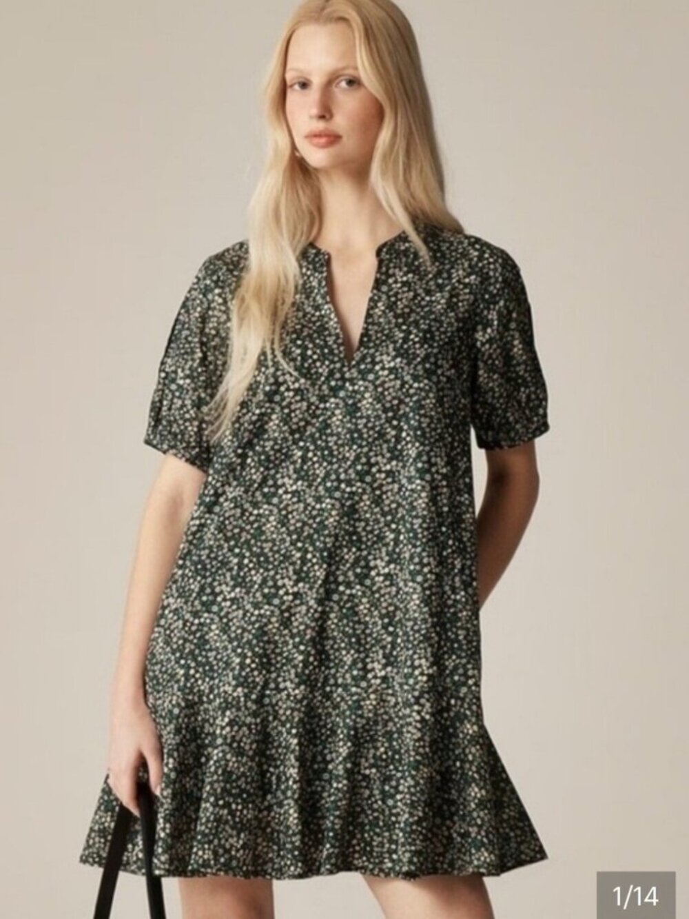 J Crew Floral Dress